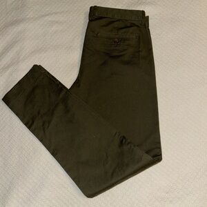Men's J Crew Slim Fit Olive Green Pants